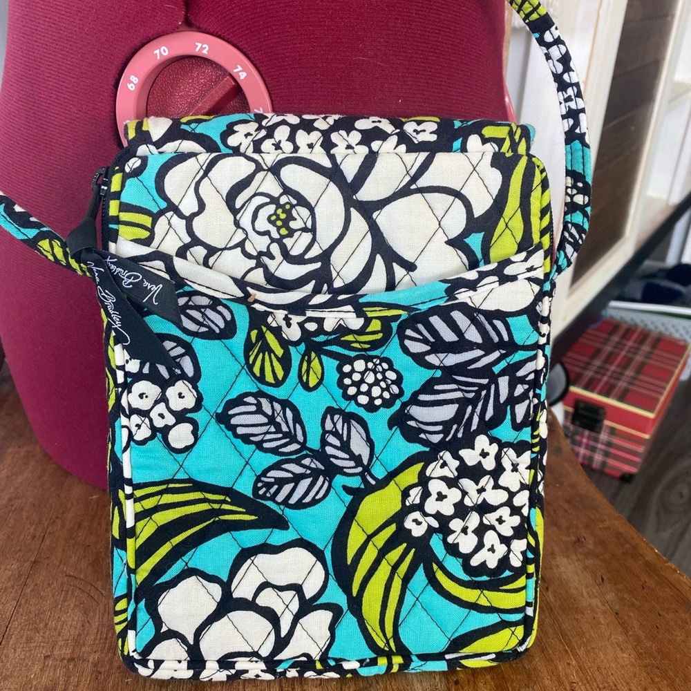 Vera Bradley Island Blooms Mini Hipster Crossbody Bag - Picture 2 of 7